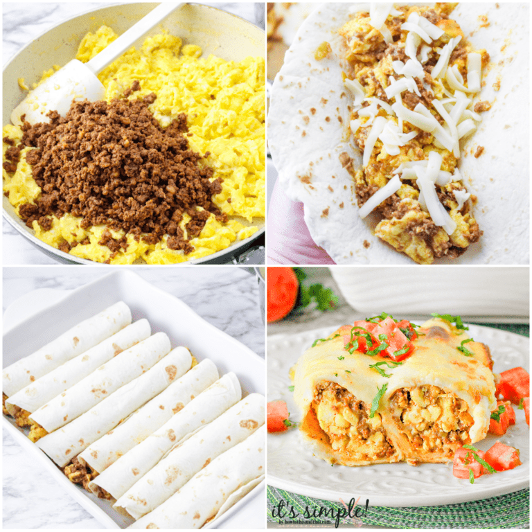 Keto Breakfast Enchiladas Great for Meal Prep