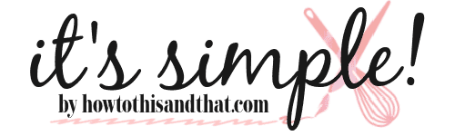 It's Simple by How To This and That logo