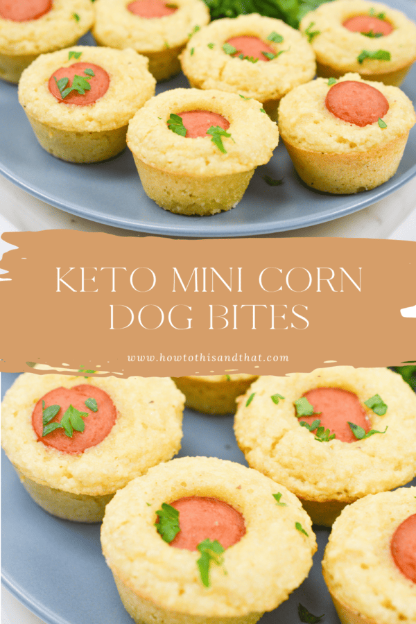 keto mini corn dog bites