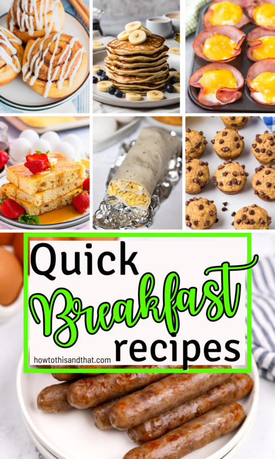 30 Quick Breakfast Recipes