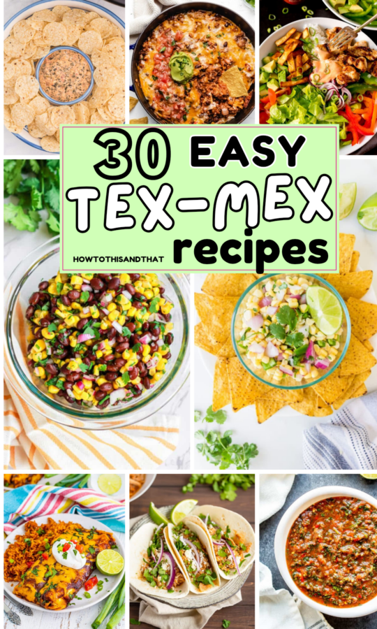 Roundup Image for Easy Tex-Mex Recipes