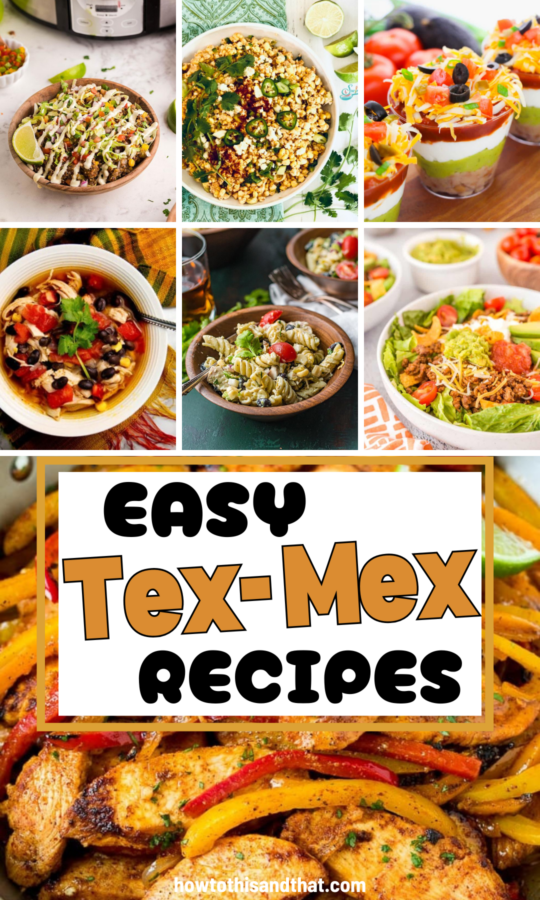 Roundup Image for Easy Tex-Mex Recipes