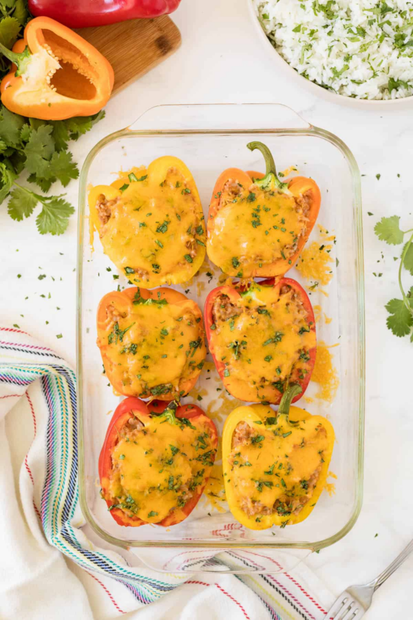 Roundup Image for Stuffed Pepper Recipes
