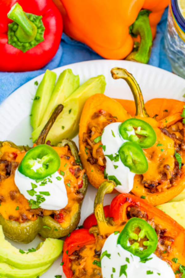 Roundup Image for Stuffed Pepper Recipes
