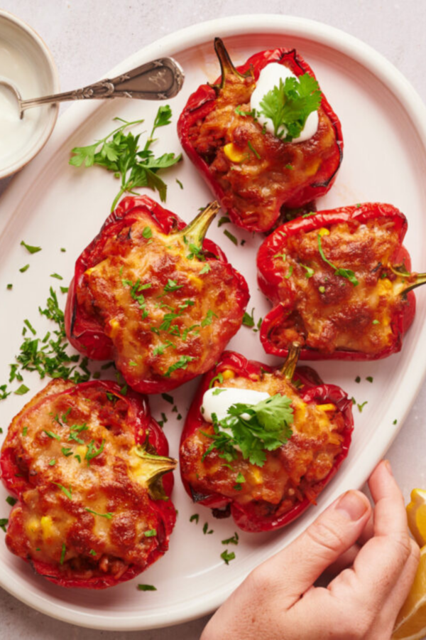 Roundup Image for Stuffed Pepper Recipes

