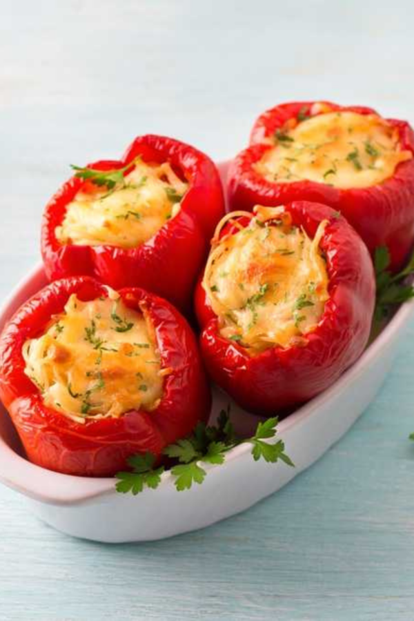 Roundup Image for Stuffed Pepper Recipes
