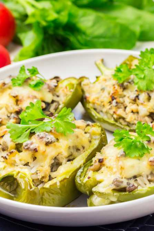 Stuffed Poblano Peppers
