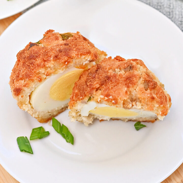 Keto Baked Scotch Eggs