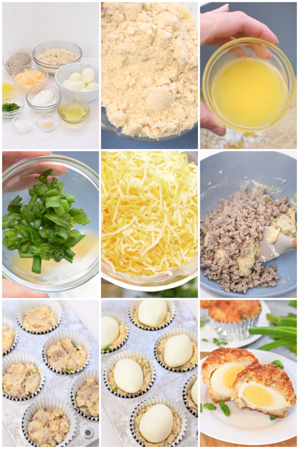 Keto Baked Scotch Eggs