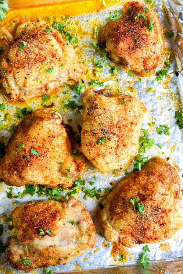 Baked Chicken Thighs