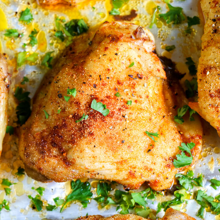 Baked Chicken Thighs