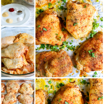 Baked Chicken Thighs