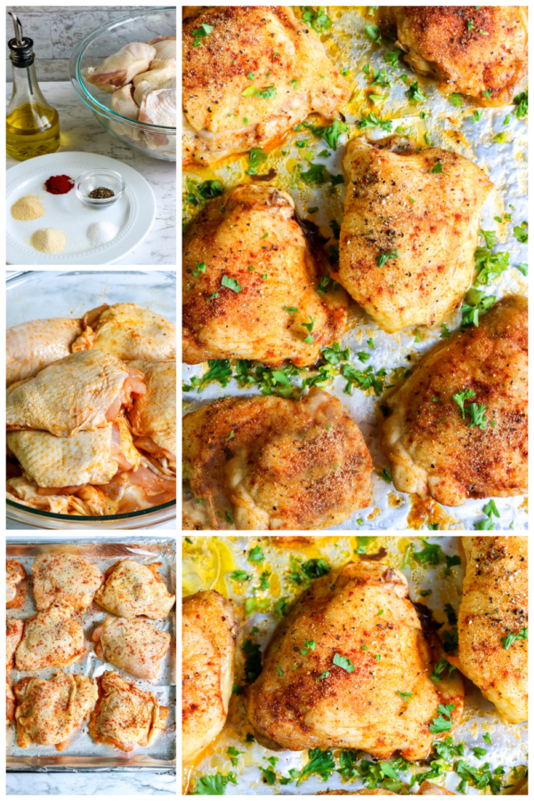 Baked Chicken Thighs