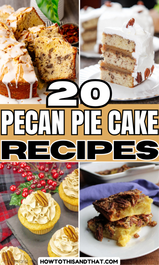 Pecan Pie Cake Recipes