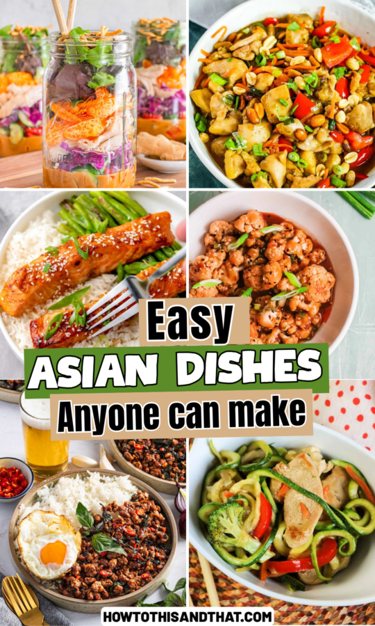 Roundup Image for Easy Asian Dishes Anyone can make 