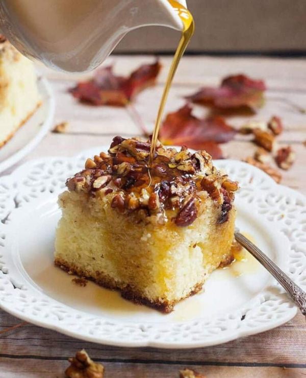 Roundup Image for Pecan Pie Cake Recipes