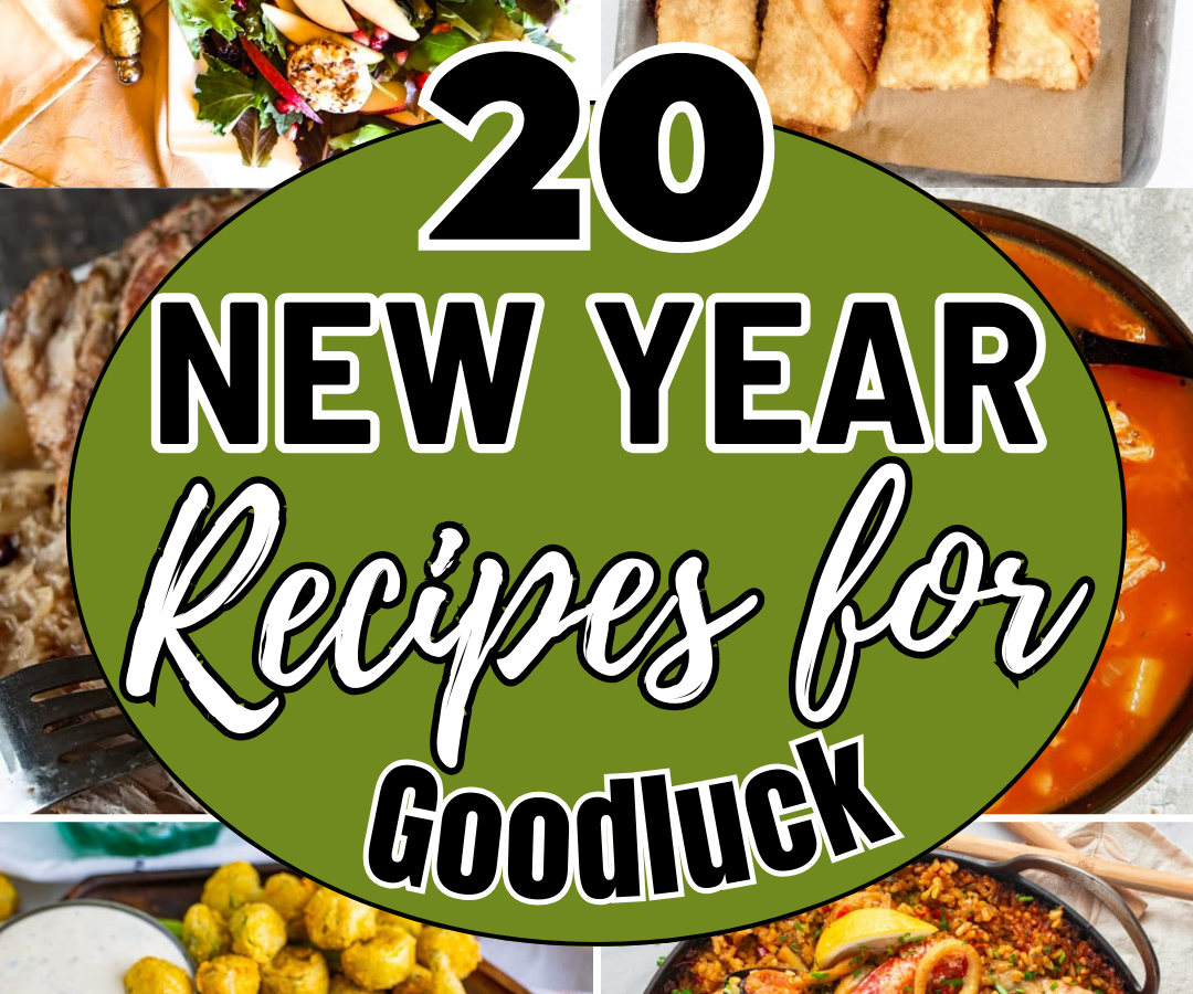 Roundup Image for New Year Recipes for Goodluck