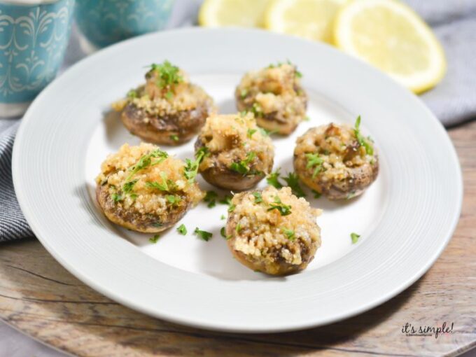 Garlic Parmesan Mushrooms (Buttery, Crispy, and Low Carb Magic)