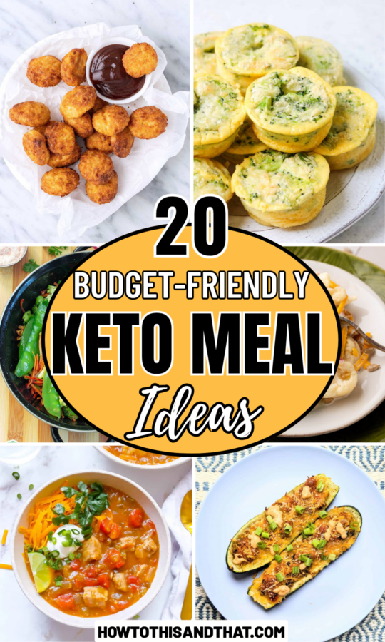 Roundup image for Budget Friendly Keto Meal Ideas