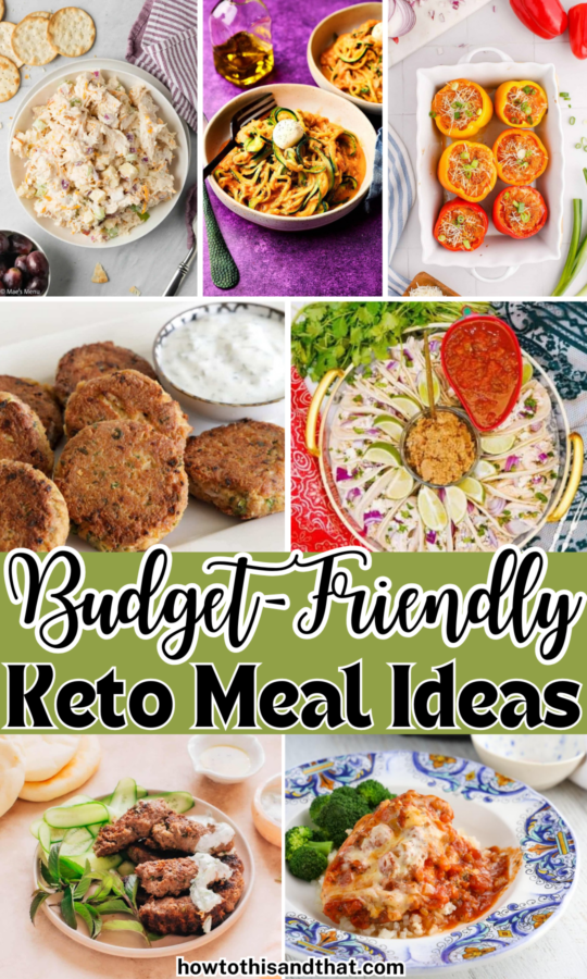 Roundup image for Budget Friendly Keto Meal Ideas
