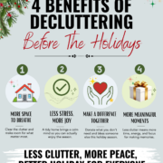 4 benefit of De​clutter⁠ing Before the‌ Holidays