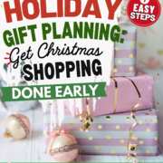 Holiday Gift Planning: Get Christmas Shopping Done Early