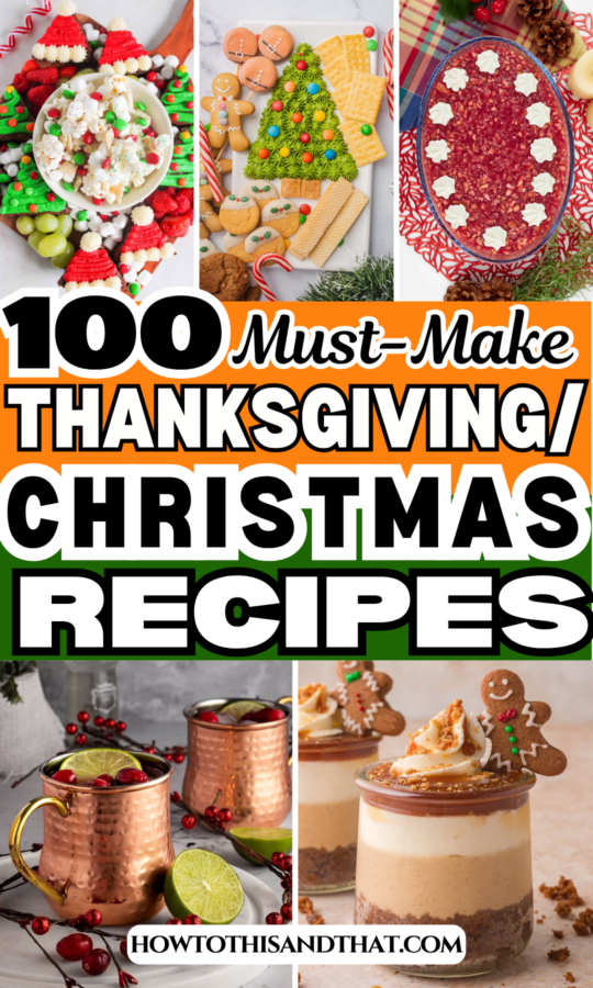 Roundup image for Must-Make Thanksgiving/Christmas Recipes