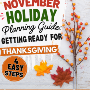 November Holi‍day Planning Guide