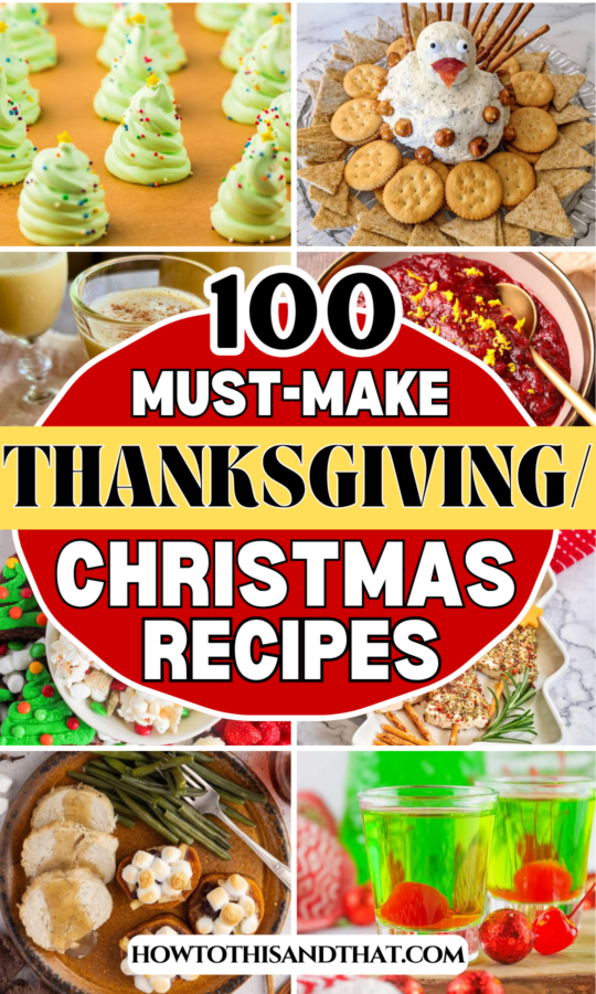 Roundup image for Must-Make Thanksgiving/Christmas Recipes