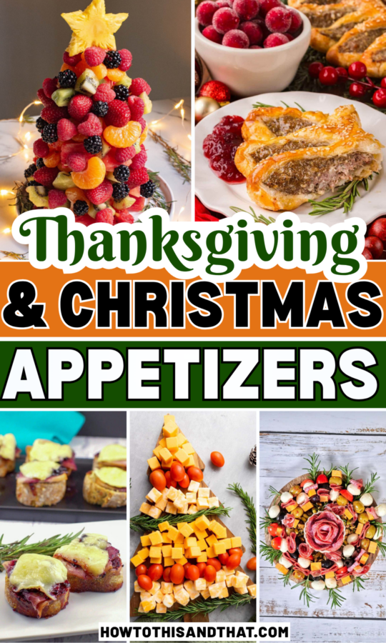 Roundup image for Thanksgiving/Christmas Appetizers