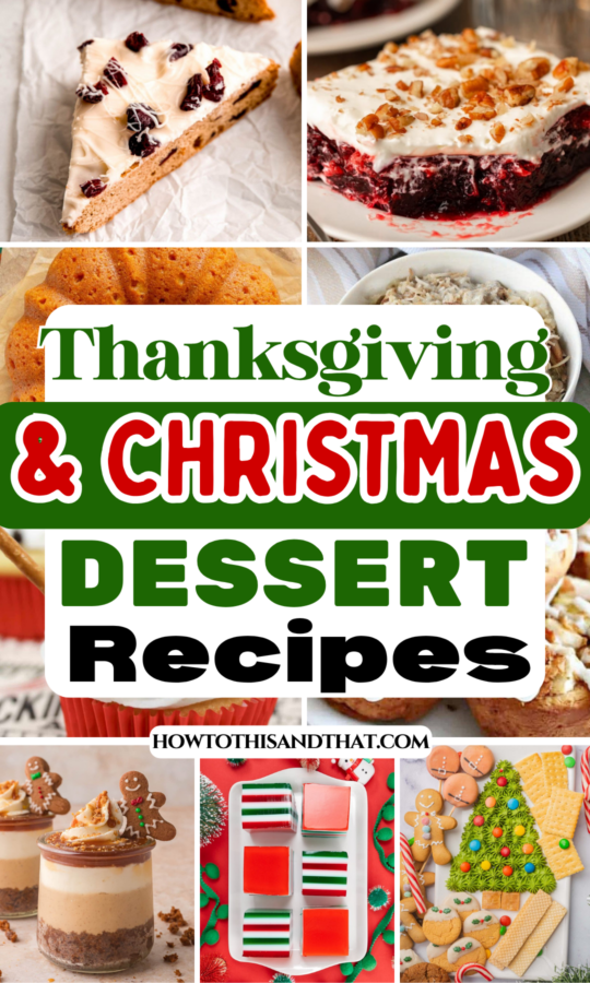Roundup image for Thanksgiving/Christmas Desserts