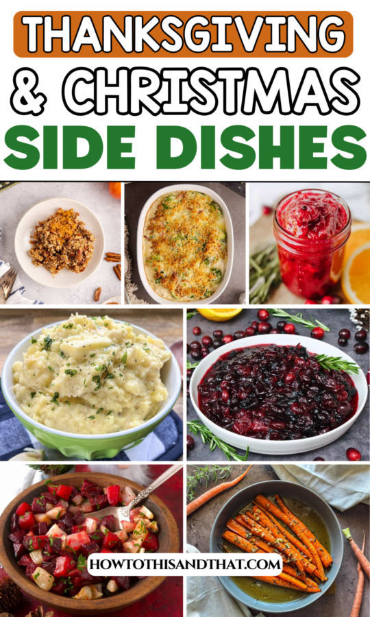 Roundup image for Thanksgiving/Christmas Side Dishes